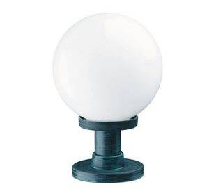 Balise de jardin INDURA Abat-jours IP55 E27 Noir