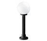 Balise de jardin INDURA Abat-jours IP55 E27 Noir