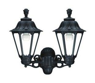 Appliques extérieures 2L. INDURA MEDIUM 6 IP55 E27 Noir