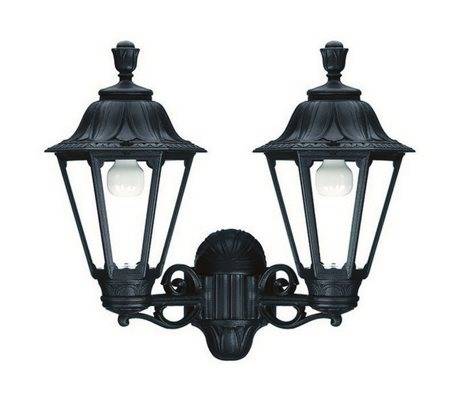 Appliques extérieures 2L. INDURA MEDIUM 6 IP55 E27 Noir