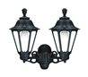 Appliques extérieures 2L. INDURA MEDIUM 6 IP55 E27 Noir