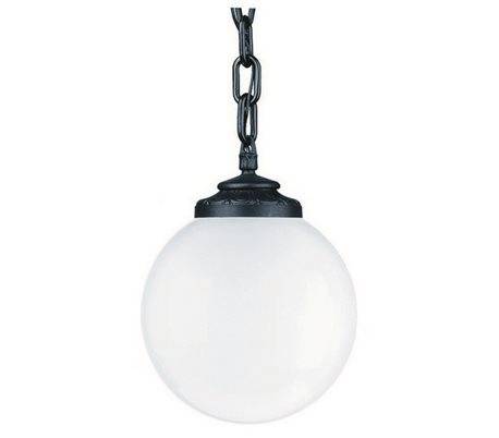 Suspension extérieure INDURA Abat-jours IP55 E27 Noir