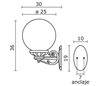 Appliques extérieures INDURA Abat-jours IP55 E27 Noir