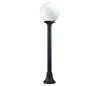 Lampadaire extérieur 1L. INDURA Abat-jours IP55 E27 Noir