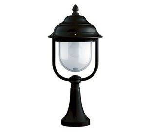 Balise de jardin KEO IP43 E27 Noir