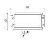 Appliques extérieures KIT IP54 60W E27 Blanc