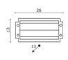 Appliques extérieures KIT IP54 60W E27 Noir