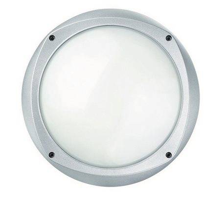 Appliques extérieures LEM IP54 75W E27 gris