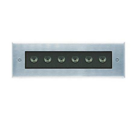 Lampe encastrable extérieur au mur MARGIN IP67 LED 10W 1050lm 3K Inox