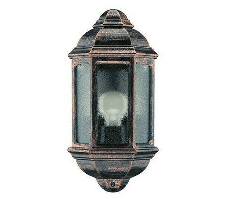 Lanterne d'extérieur Demie MEDI IP43 E27 Noir
