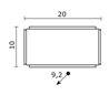 Appliques extérieures HIMERA IP55 E27 crème
