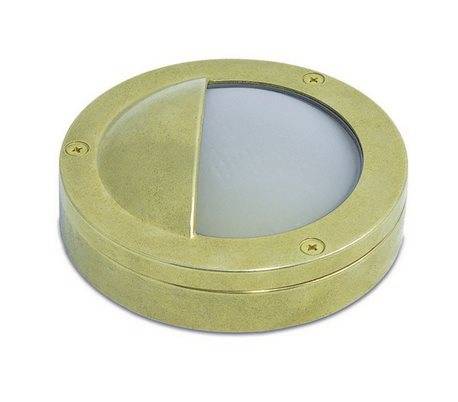 Appliques extérieures MONT IP65 GX53 semi Laiton vieilli