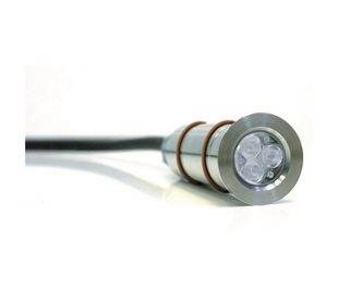 Lampe encastrable extérieur NINO IP68 LED 3W RGB Inox