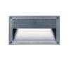 Lampe encastrable extérieur RIMA IP65 LED 8,7W 780lm 3K anthracite