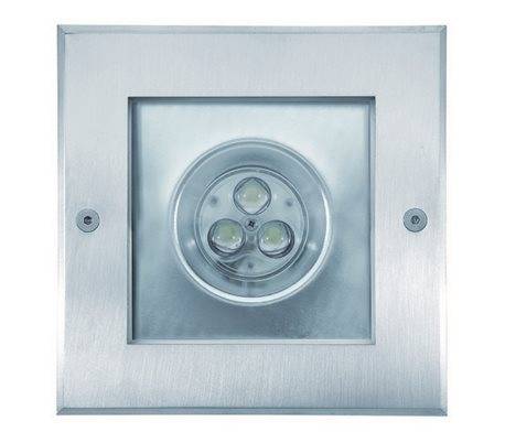 Lampe encastrable extérieur RIN IP67 LED 6,3W 610lm 4K Inox