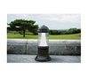 Balise de jardin SAURO IP55 E27 100W 50cm Noir