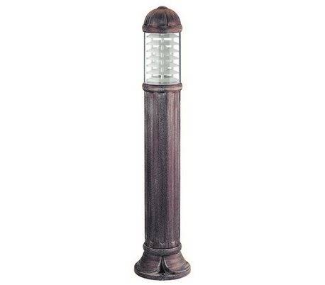 Balise de jardin SAURO IP55 E27 100W 110cm Noir