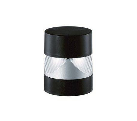 Balise de jardin SAUS IP66 LED 3W 300lm 3K Noir