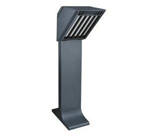 Balise de jardin SELECTA IP54 24W 2G10 anthracite