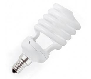 Boîte 10 ampoules semi-T2 Spirale 12W 2700K E14 15000h