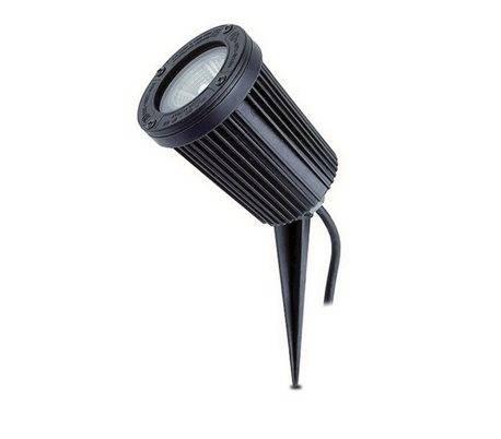 Projecteur extérieur con Luminaire sur piquet Jolin TIR IP66 GU10 50W Noir
