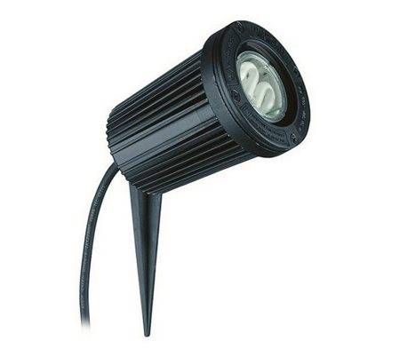 Projecteur extérieur con Luminaire sur piquet Jolin TIR IP66 GU10 7W gris
