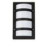 Appliques extérieures TRIK IP65 18W G24 d2 Noir