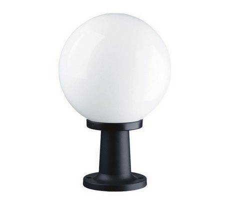 Balise de jardin VIC IP43 E27 Ø30cm Noir