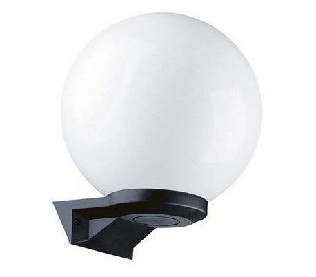 Appliques extérieures VIC IP43 E27 Ø20cm Noir