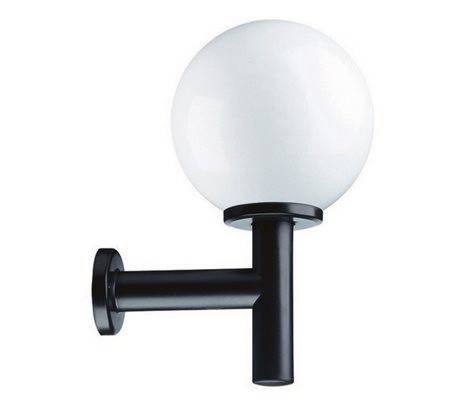 Appliques extérieures VIC IP43 E27 Ø25cm Noir