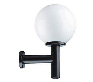 Appliques extérieures VIC IP43 E27 Ø30cm Noir