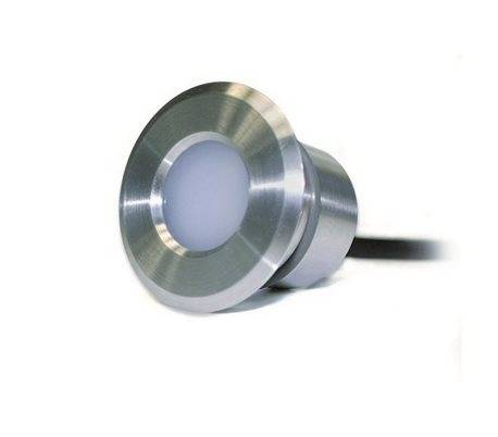 Lampe encastrable extérieur NINO-SHORT IP68 LED 1,5W 5,7K Inox