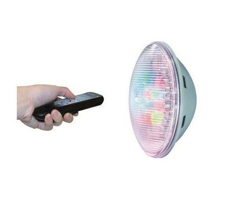 Kit 1 Lampe PAR56 RGB 27W Wireless + télécommande