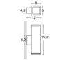 Appliques extérieures TEKA IP65 GU10 rouille