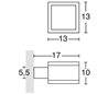 Appliques extérieures MILAN IP65 GX53 sotto rouille