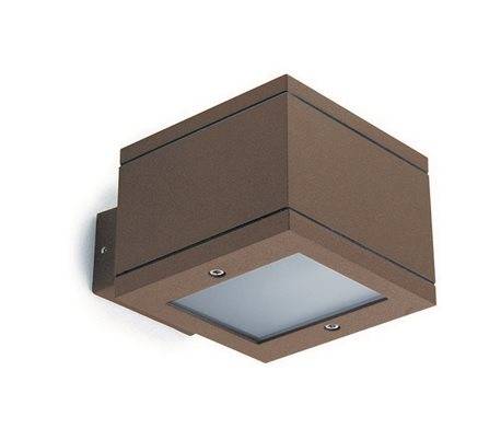 Appliques extérieures MILAN IP65 GX53 sur/dessous rouille