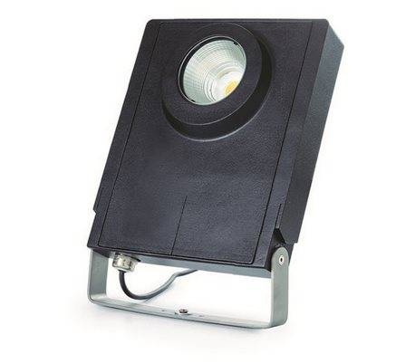 Projecteur extérieur LISBOA IP66 LED 39W 4600lm 3K Noir