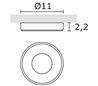 Appliques extérieures VIENA IP65 LED 4,3W 400lm 3K Blanc 