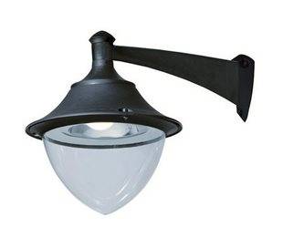 Appliques extérieures GUNTHER Ø48 IP65 E27 70W Noir