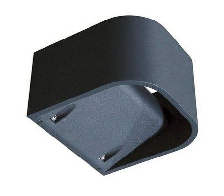 Appliques extérieures ZENDA IP55 LED 6W 350lm 4K anthracite