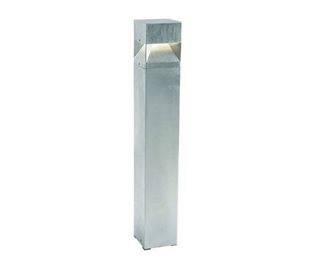 Balise de jardin LAVINIA IP44 18W GX24 q2 Acciaio Zincato
