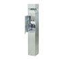 Balise de jardin LAVINIA IP44 18W GX24 q2 Acciaio Zincato