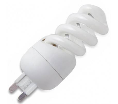 Boîte 10 ampoules G9 IceCream basse consommation 9W 2700K 15000h