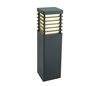 Balise de jardin MATERA IP65 E27 60W 49cm Acciaio Zincato