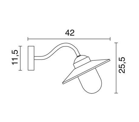 Appliques extérieures BRIXEN IP55 E27 60W opaque Noir