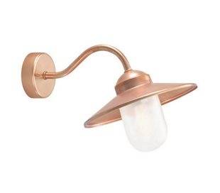 Appliques extérieures BRIXEN IP55 E27 60W opaque cuivre