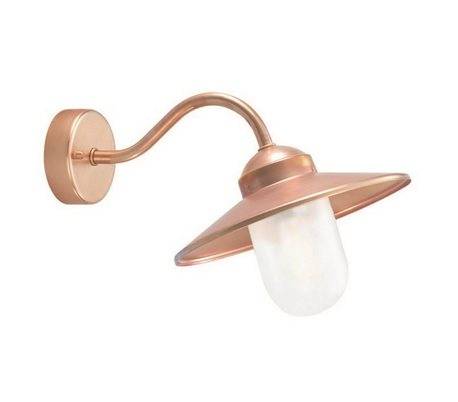Appliques extérieures BRIXEN IP55 E27 60W opaque cuivre