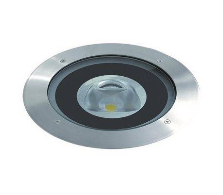 Lampe encastrable extérieur SPIONAFLAT IP67 LED26W 2668lm 3K Inox