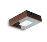 Appliques extérieures VIENA SQ IP65 LED 4,3W 400lm 3K rouille