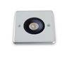 Lampe encastrable extérieur ICAZA IP67 LED 4,3W 400lm 3K Inox Rond